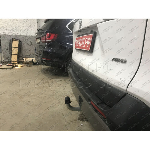 T072A GALIA Полностью оцинкованный фаркоп на Toyota RAV4 V XA50 2019-2025, Suzuki Across 2020-2025. Тип шара: A. Установка без снятия и выреза бампера. Нагрузки: 2100/100 кг, масса фаркопа 18,12 кг
