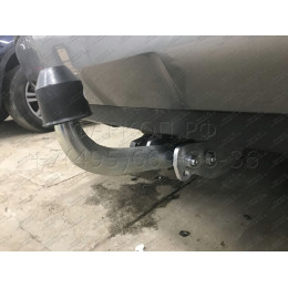 T072A GALIA Полностью оцинкованный фаркоп на Toyota RAV4 V XA50 2019-2025, Suzuki Across 2020-2025. Тип шара: A. Установка без снятия и выреза бампера. Нагрузки: 2100/100 кг, м