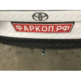 T072A GALIA Полностью оцинкованный фаркоп на Toyota RAV4 V XA50 2019-2025, Suzuki Across 2020-2025. Тип шара: A. Установка без снятия и выреза бампера. Нагрузки: 2100/100 кг, м