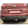 4264-A ORIS Фаркоп на Hyundai Creta 2016-2021, 2021-2022, Solaris HC 2024- без выреза в бампере. Тип шара: A. Нагрузки: 1300/75 кг, масса фаркопа 18,1 кг (без электрики в комплекте)