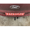 4264-A ORIS Фаркоп на Hyundai Creta 2016-2021, 2021-2022, Solaris HC 2024- без выреза в бампере. Тип шара: A. Нагрузки: 1300/75 кг, масса фаркопа 18,1 кг (без электрики в комплекте)