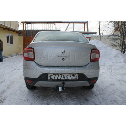 RN 15 AVTOS Фаркоп на Renault Logan I седан 2005-2014, Logan II седан 2014-2022 без выреза бампера, Renault Sandero 2014-2022, Renault Sandero Stepway 2014-2022 требуется вырез в бампере. Тип ша