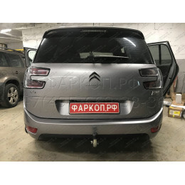 C068C GALIA Полностью оцинкованный фаркоп на Citroen C4 SpaceTourer 2018-, Citroen Grand C4 SpaceTourer 2018-, Citroen C4 Picasso 2013-2018, Citroen C4 Grand Picasso 2013-2018, Peugeot 308 хетчбек 3/5 дверей 2013-