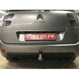 C068C GALIA Полностью оцинкованный фаркоп на Citroen C4 SpaceTourer 2018-, Citroen Grand C4 SpaceTourer 2018-, Citroen C4 Picasso 2013-2018, Citroen C4 Grand Picasso 2013-2018, Peugeot 308 хетчбек 3/5 дверей 2013-
