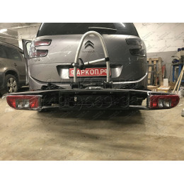 C068C GALIA Полностью оцинкованный фаркоп на Citroen C4 SpaceTourer 2018-, Citroen Grand C4 SpaceTourer 2018-, Citroen C4 Picasso 2013-2018, Citroen C4 Grand Picasso 2013-2018, Peugeot 308 хетчбек 3/5 дверей 2013-