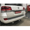 T070A GALIA Полностью оцинкованный фаркоп на Toyota Land Cruiser 200 2008-2021, Lexus LX 2008-2021. Тип шара: A. Невидимый вырез бампера. Нагрузки: 3500/140 кг, масса фаркопа 7,62 кг