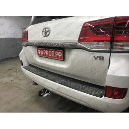 T070A GALIA Полностью оцинкованный фаркоп на Toyota Land Cruiser 200 2008-2021, Lexus LX 2008-2021. Тип шара: A. Невидимый вырез бампера. Нагрузки: 3500/140 кг, масса фаркопа 7