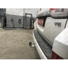 T070A GALIA Полностью оцинкованный фаркоп на Toyota Land Cruiser 200 2008-2021, Lexus LX 2008-2021. Тип шара: A. Невидимый вырез бампера. Нагрузки: 3500/140 кг, масса фаркопа 7