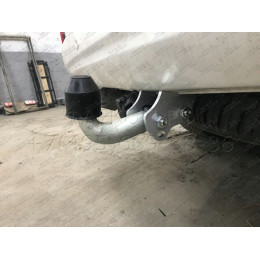 T070A GALIA Полностью оцинкованный фаркоп на Toyota Land Cruiser 200 2008-2021, Lexus LX 2008-2021. Тип шара: A. Невидимый вырез бампера. Нагрузки: 3500/140 кг, масса фаркопа 7