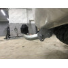 T070A GALIA Полностью оцинкованный фаркоп на Toyota Land Cruiser 200 2008-2021, Lexus LX 2008-2021. Тип шара: A. Невидимый вырез бампера. Нагрузки: 3500/140 кг, масса фаркопа 7,62 кг