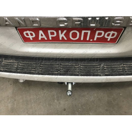 T070A GALIA Полностью оцинкованный фаркоп на Toyota Land Cruiser 200 2008-2021, Lexus LX 2008-2021. Тип шара: A. Невидимый вырез бампера. Нагрузки: 3500/140 кг, масса фаркопа 7