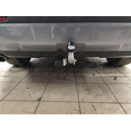T072A GALIA Полностью оцинкованный фаркоп на Toyota RAV4 V XA50 2019-2025, Suzuki Across 2020-2025. Тип шара: A. Установка без снятия и выреза бампера. Нагрузки: 2100/100 кг, м