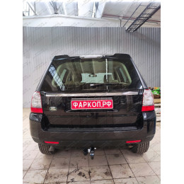 7351-A ORIS Фаркоп на Land Rover Freelander II 2007-2012 без выреза в бампере. Тип шара: A. Нагрузки: 1500/50 кг, масса фаркопа 15,5 кг (без электрики в комплекте)