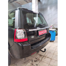 7351-A ORIS Фаркоп на Land Rover Freelander II 2007-2012 без выреза в бампере. Тип шара: A. Нагрузки: 1500/50 кг, масса фаркопа 15,5 кг (без электрики в комплекте)