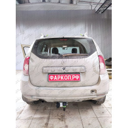 R115-A Лидер-плюс ТСУ для Renault Duster 4WD 2011-2015, 2015-2021, 2021-2022 (без выреза бампера), Renault Duster 2WD 2011-2015, 2015-2021, 2021-2022, Nissan Terrano 2014-2022 (требуется подрезка бампе