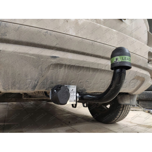 R115-A Лидер-плюс ТСУ для Renault Duster 4WD 2011-2015, 2015-2021, 2021-2022 (без выреза бампера), Renault Duster 2WD 2011-2015, 2015-2021, 2021-2022, Nissan Terrano 2014-2022 (требуется подрезка бампера). Нагрузки: 1200/75 кг, масса фаркопа 16,1 кг (без 