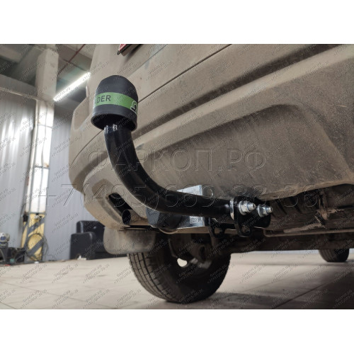 R115-A Лидер-плюс ТСУ для Renault Duster 4WD 2011-2015, 2015-2021, 2021-2022 (без выреза бампера), Renault Duster 2WD 2011-2015, 2015-2021, 2021-2022, Nissan Terrano 2014-2022 (требуется подрезка бампера). Нагрузки: 1200/75 кг, масса фаркопа 16,1 кг (без 