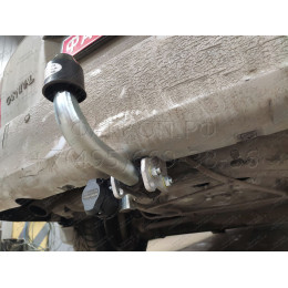K018A GALIA Полностью оцинкованный фаркоп на Kia Carnival 1999-2006. Тип шара: A. Невидимый вырез бампера. Нагрузки: 2000/80 кг, масса фаркопа 18,52 кг