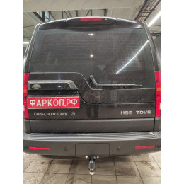 3338 SHERIFF Фаркоп на Land Rover Discovery III, IV 2006-2017, Range Rover Sport 2005-2013. Крепление шара на 2 болтах. Нагрузки: 1500/75 кг, масса фаркопа 2,8 кг (без электрики в комп