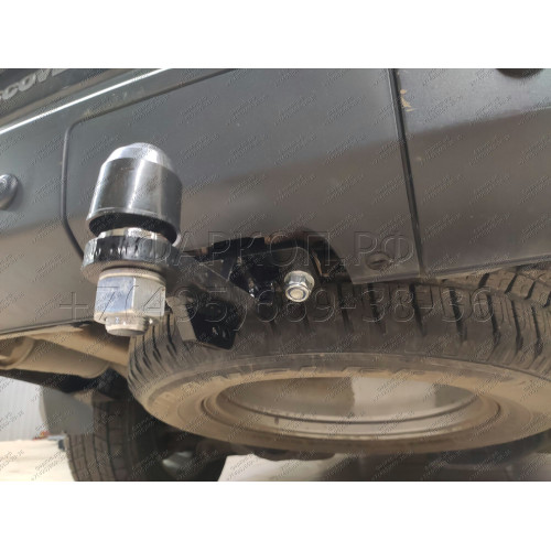 3338 SHERIFF Фаркоп на Land Rover Discovery III, IV 2006-2017, Range Rover Sport 2005-2013. Крепление шара на 2 болтах. Нагрузки: 1500/75 кг, масса фаркопа 2,8 кг (без электрики в комплекте)