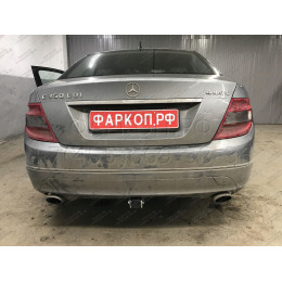 M125C GALIA Полностью оцинкованный фаркоп на Mercedes C-Class w204 седан 2007-2014 / s204 универсал 2007-2014, не подходит для AMG, не подходит на широкий бампер. Подро