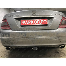 M125C GALIA Полностью оцинкованный фаркоп на Mercedes C-Class w204 седан 2007-2014 / s204 универсал 2007-2014, не подходит для AMG, не подходит на широкий бампер. Подро