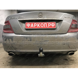 M125C GALIA Полностью оцинкованный фаркоп на Mercedes C-Class w204 седан 2007-2014 / s204 универсал 2007-2014, не подходит для AMG, не подходит на широкий бампер. Подро