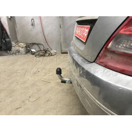 M125C GALIA Полностью оцинкованный фаркоп на Mercedes C-Class w204 седан 2007-2014 / s204 универсал 2007-2014, не подходит для AMG, не подходит на широкий бампер. Подро