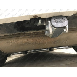B019C GALIA Полностью оцинкованный фаркоп на BMW X3 F25 2010-2017, BMW X4 F26 2014-2018, кроме моделей с M-пакетом. Подрозетник убирается за бампер. Тип шара: C (гори