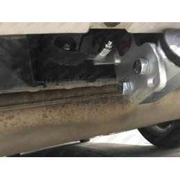 B019C GALIA Полностью оцинкованный фаркоп на BMW X3 F25 2010-2017, BMW X4 F26 2014-2018, кроме моделей с M-пакетом. Подрозетник убирается за бампер. Тип шара: C (гори