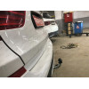 B019C GALIA Полностью оцинкованный фаркоп на BMW X3 F25 2010-2017, BMW X4 F26 2014-2018, кроме моделей с M-пакетом. Подрозетник убирается за бампер. Тип шара: C (горизонтальный съемный). Установка без выреза бампера. Нагрузки: 2400/100 кг, масса фаркопа 1