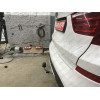 B019C GALIA Полностью оцинкованный фаркоп на BMW X3 F25 2010-2017, BMW X4 F26 2014-2018, кроме моделей с M-пакетом. Подрозетник убирается за бампер. Тип шара: C (горизонтальный съемный). Установка без выреза бампера. Нагрузки: 2400/100 кг, масса фаркопа 1