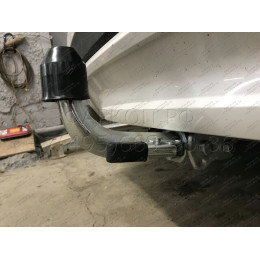 B019C GALIA Полностью оцинкованный фаркоп на BMW X3 F25 2010-2017, BMW X4 F26 2014-2018, кроме моделей с M-пакетом. Подрозетник убирается за бампер. Тип шара: C (гори