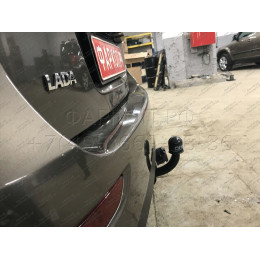 1219-AN ORIS Фаркоп на Lada Granta хетчбек 2018-, Datsun mi-DO 2014-2020, Лада Калина 1119 хетчбек 2005-2013, Лада Калина 2 2192 хетчбек 2013-2018 без подрезки бампера. Тип шара: A.