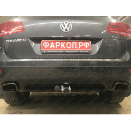V052C GALIA Полностью оцинкованный фаркоп на Audi Q7 2006-2015, Porsche Cayenne 2002-2010, 2010-2018, Volkswagen Touareg 2002-2010, 2010-2018. Тип шара: C (горизонтальный съемный). Минималь