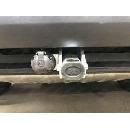 V052C GALIA Полностью оцинкованный фаркоп на Audi Q7 2006-2015, Porsche Cayenne 2002-2010, 2010-2018, Volkswagen Touareg 2002-2010, 2010-2018. Тип шара: C (горизонтальный съемный). Минималь