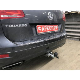 V052C GALIA Полностью оцинкованный фаркоп на Audi Q7 2006-2015, Porsche Cayenne 2002-2010, 2010-2018, Volkswagen Touareg 2002-2010, 2010-2018. Тип шара: C (горизонтальный съемный). Минималь