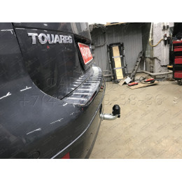 V052C GALIA Полностью оцинкованный фаркоп на Audi Q7 2006-2015, Porsche Cayenne 2002-2010, 2010-2018, Volkswagen Touareg 2002-2010, 2010-2018. Тип шара: C (горизонтальный съемный). Минималь