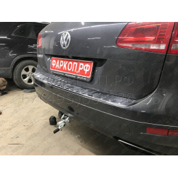 V052C GALIA Полностью оцинкованный фаркоп на Audi Q7 2006-2015, Porsche Cayenne 2002-2010, 2010-2018, Volkswagen Touareg 2002-2010, 2010-2018. Тип шара: C (горизонтальный съемный). Минималь