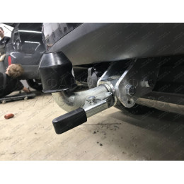 V052C GALIA Полностью оцинкованный фаркоп на Audi Q7 2006-2015, Porsche Cayenne 2002-2010, 2010-2018, Volkswagen Touareg 2002-2010, 2010-2018. Тип шара: C (горизонтальный съемный). Минималь