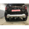R115-A Лидер-плюс ТСУ для Renault Duster 4WD 2011-2015, 2015-2021, 2021-2022 (без выреза бампера), Renault Duster 2WD 2011-2015, 2015-2021, 2021-2022, Nissan Terrano 2014-2022 (требуется подрезка бампера). Нагрузки: 1200/75 кг, масса фаркопа 16,1 кг (без 