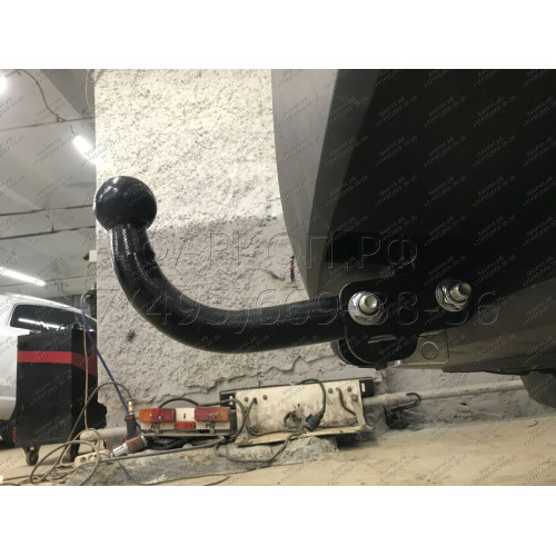 V123-A Лидер-плюс ТСУ для Skoda Kodiaq 2016-2023, Volkswagen Tiguan 5N1, 5N2 2007-2016, Volkswagen Tiguan 2 2016-2024, Skoda Karoq 2019-, Skoda Yeti 2009-2018, Audi Q3 2011-2018, Volkswagen Jetta 2011-2018. Требуется подрезка бампера. Нагрузки: 1300/75 кг