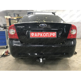 FD 20 AVTOS Фаркоп на Ford Focus II седан 2004-2011 без подрезки бампера. Тип шара: A. Нагрузки: 1500/75 кг, масса фаркопа 14,5 кг (без электрики в комплекте)