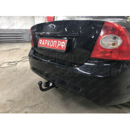 FD 20 AVTOS Фаркоп на Ford Focus II седан 2004-2011 без подрезки бампера. Тип шара: A. Нагрузки: 1500/75 кг, масса фаркопа 14,5 кг (без электрики в комплекте)