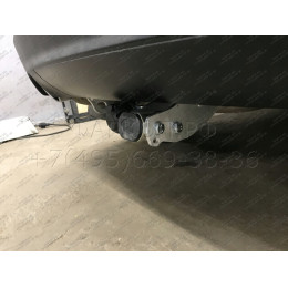 J010C GALIA Полностью оцинкованный фаркоп на Jeep Grand Cherokee WK2 2010-2021. Тип шара: C (горизонтальный съемный). Установка без выреза бампера. Нагрузки: 3500/17