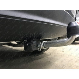 J010C GALIA Полностью оцинкованный фаркоп на Jeep Grand Cherokee WK2 2010-2021. Тип шара: C (горизонтальный съемный). Установка без выреза бампера. Нагрузки: 3500/17
