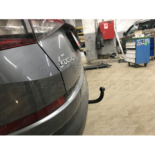 V123-A Лидер-плюс ТСУ для Skoda Kodiaq 2016-2023, Volkswagen Tiguan 5N1, 5N2 2007-2016, Volkswagen Tiguan 2 2016-2024, Skoda Karoq 2019-, Skoda Yeti 2009-2018, Audi Q3 2011-2018, Volkswagen Jetta 2011-2018. Требуется подрезка бампера. Нагрузки: 1300/75 кг