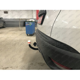 9061 Трейлер Фаркоп для Renault Kaptur 2016-2022 без снятия и подрезки бампера. Тип шара: A. Нагрузки: 1200/60 кг, масса фаркопа 16 кг (без электрики в комплекте