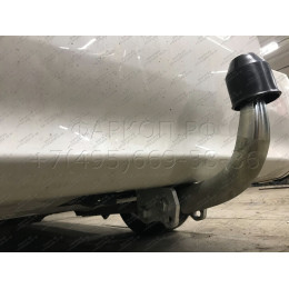 S115A GALIA Полностью оцинкованный фаркоп на Subaru Legacy седан/универсал 2009-2018. Подрозетник убирается за бампер. Тип шара: A. Невидимый вырез бампера.