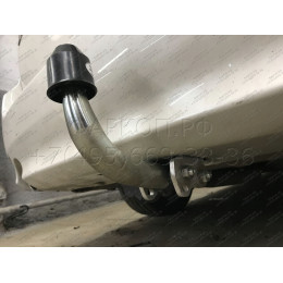 S115A GALIA Полностью оцинкованный фаркоп на Subaru Legacy седан/универсал 2009-2018. Подрозетник убирается за бампер. Тип шара: A. Невидимый вырез бампера.